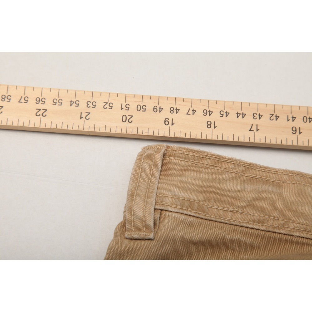 Polo Ralph Lauren Mens 40/30 Distressed Canvas California Miner Pants Leather - Picture 10 of 16